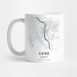 cairo simple map Mug